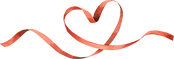 Déco ruban coeur