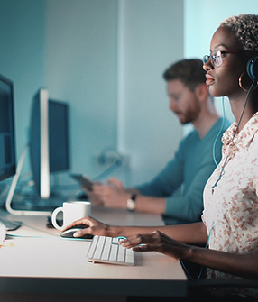 Ambiente de trabalho de escritório