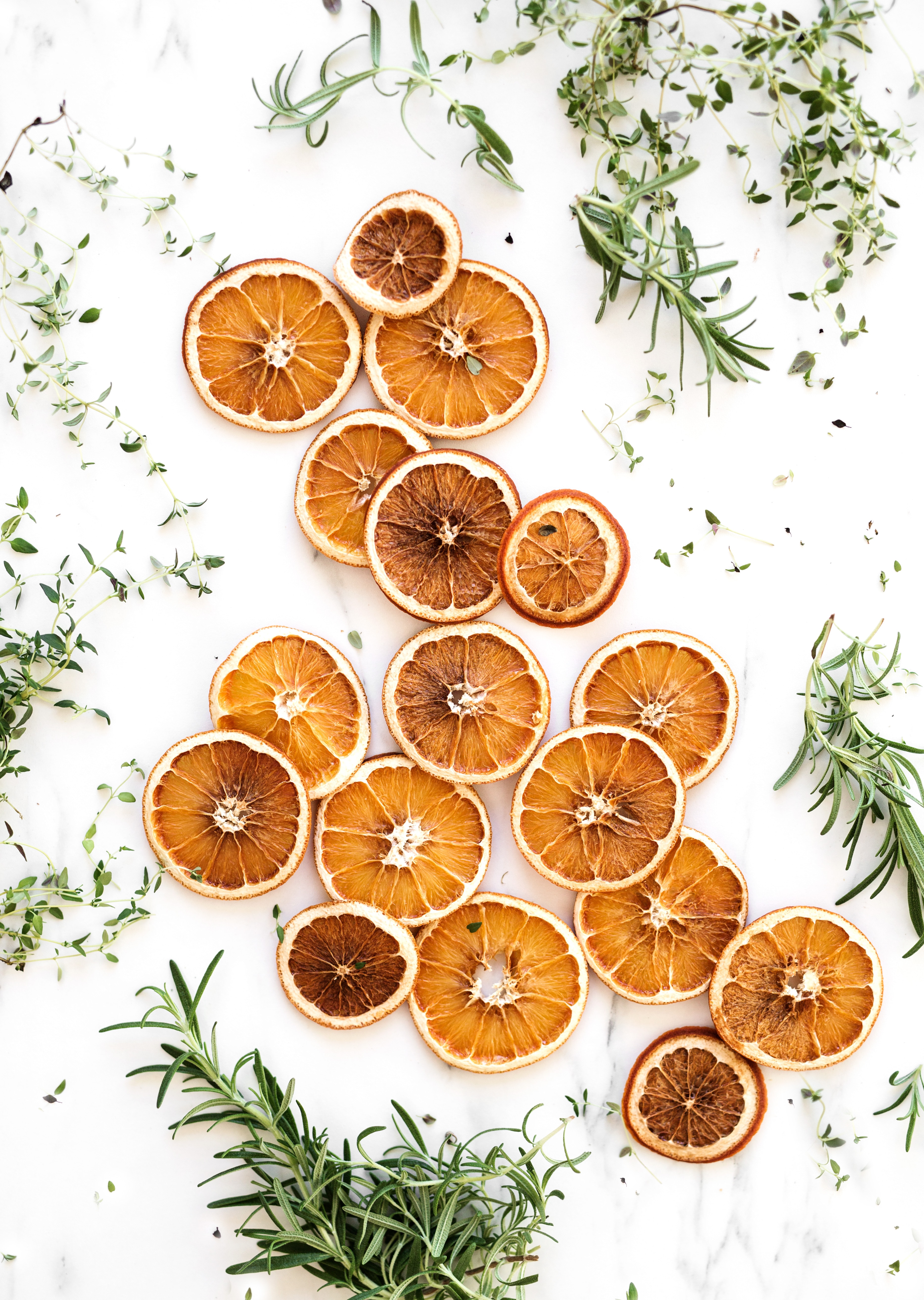 Oranges déshydratées