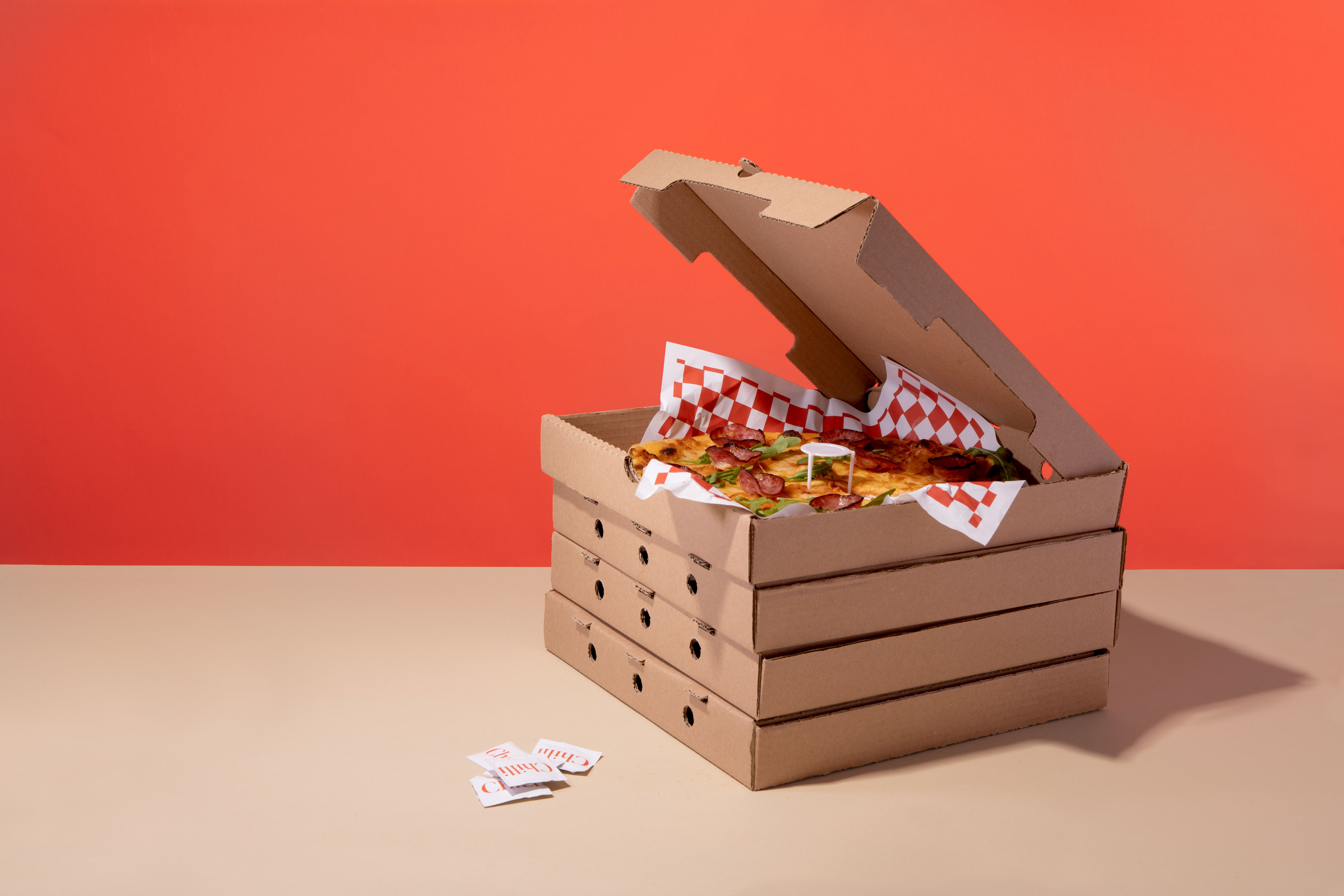 Arranged Food and Objects