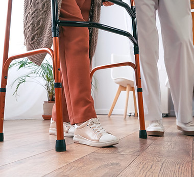 Elderly With Walker