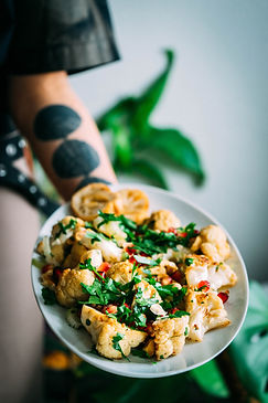 Plate Of Cauliflower