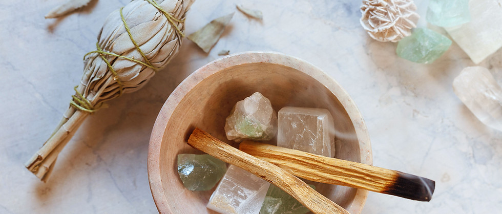 Crystals And Sage