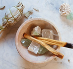 Crystals And Sage