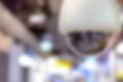 CCTV camera with blurred background