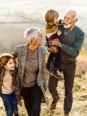 Happy Family Outdoors