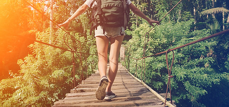 Wood Bridge Walking