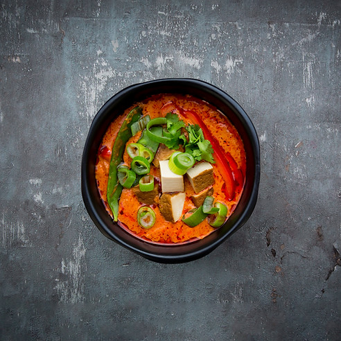 Curry Dish Top View