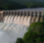 Aliviadero de presa de flujo