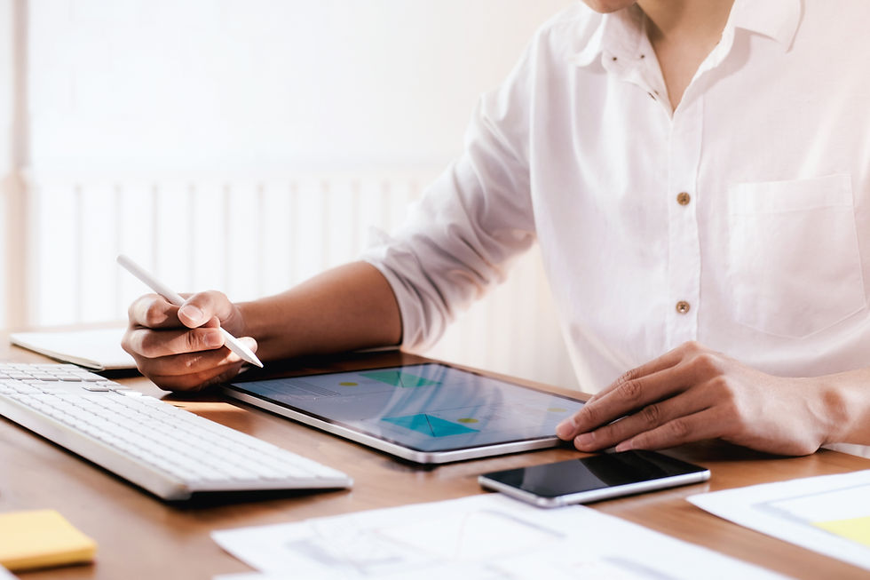 Concevoir sur une tablette