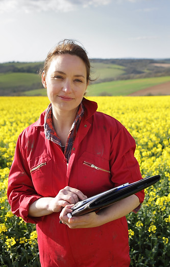 Farmer in Field