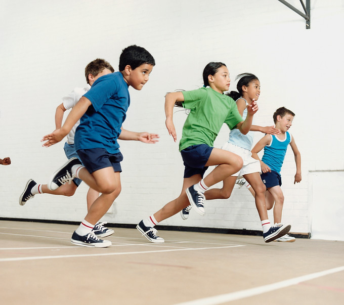 Kinderlaufwettbewerb