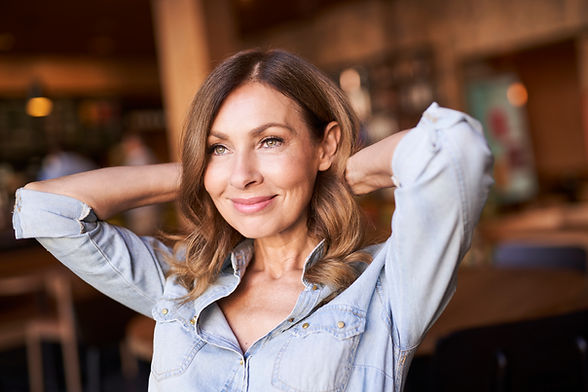 Smiling Woman Posing