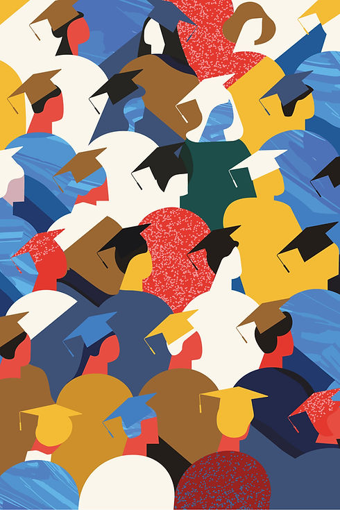 Graduation Celebration Illustration