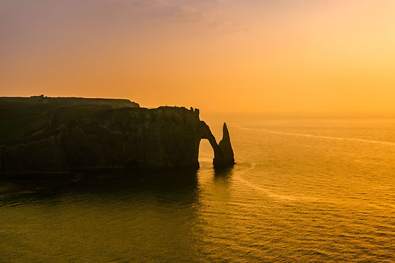 Sunset at the sea
