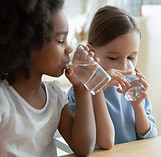 Children Drinking Water