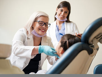 Girl at the Dentist