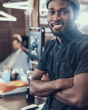 Happy Barber