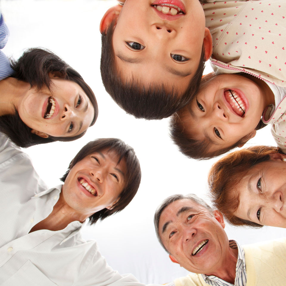 家族 子供 人物の写真