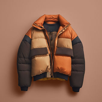 Orange Winter Jacket