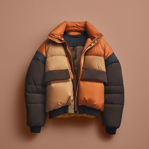 Orange Winter Jacket