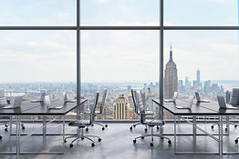 Modern Office with Cityscape