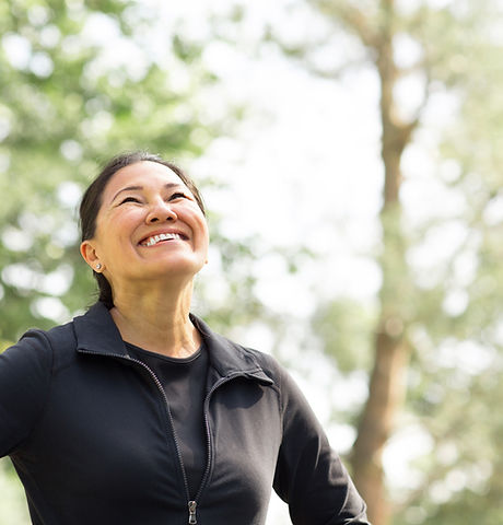 Woman Walking Outdoors