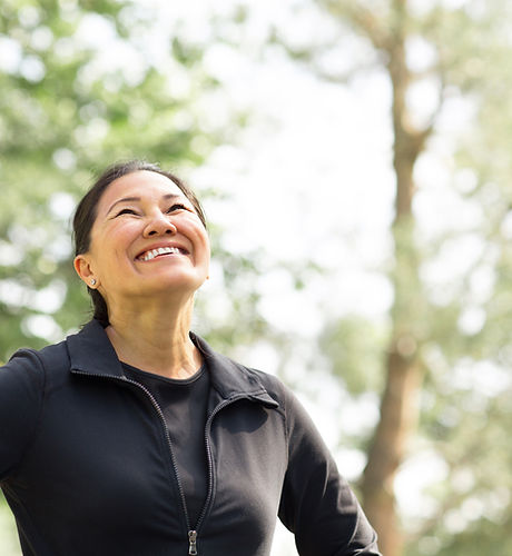 Woman Walking Outdoors