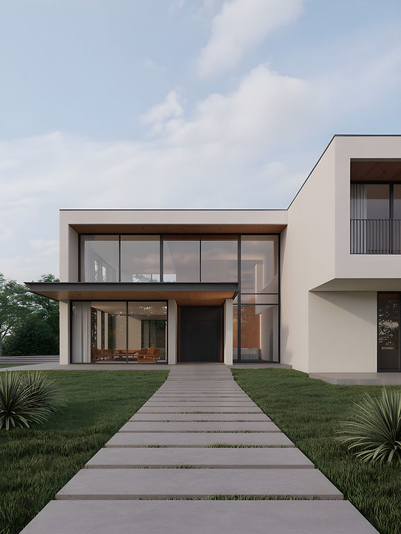 Casa minimalista moderna