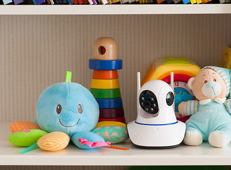 Baby Items Shelf
