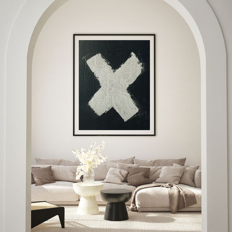 What size painting should I hang on my wall?