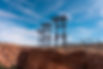 Paisaje de torres de energía