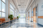Pasillo Hospital Moderno