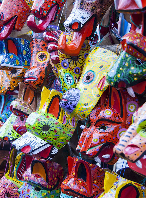 Colorful Face Masks