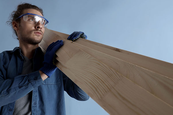 Carrying Wooden panels