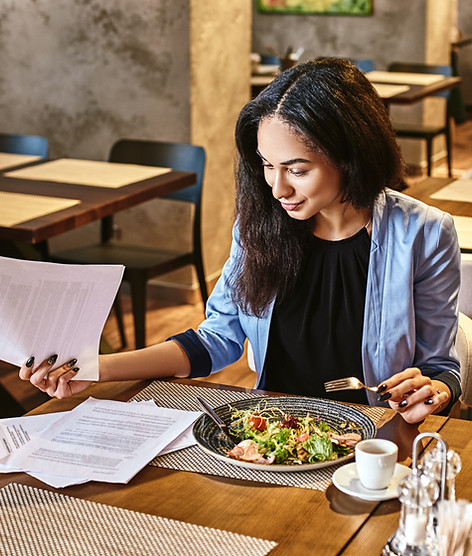 Working During Lunch