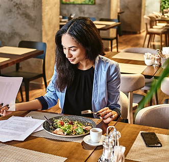 Working During Lunch