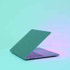 Laptop with lighting