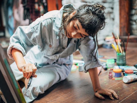 "Brushing Away the Blues: The Magic of Art Therapy"