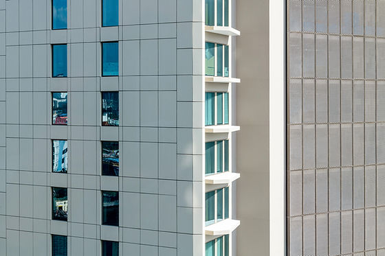 Fenster der Gebäude