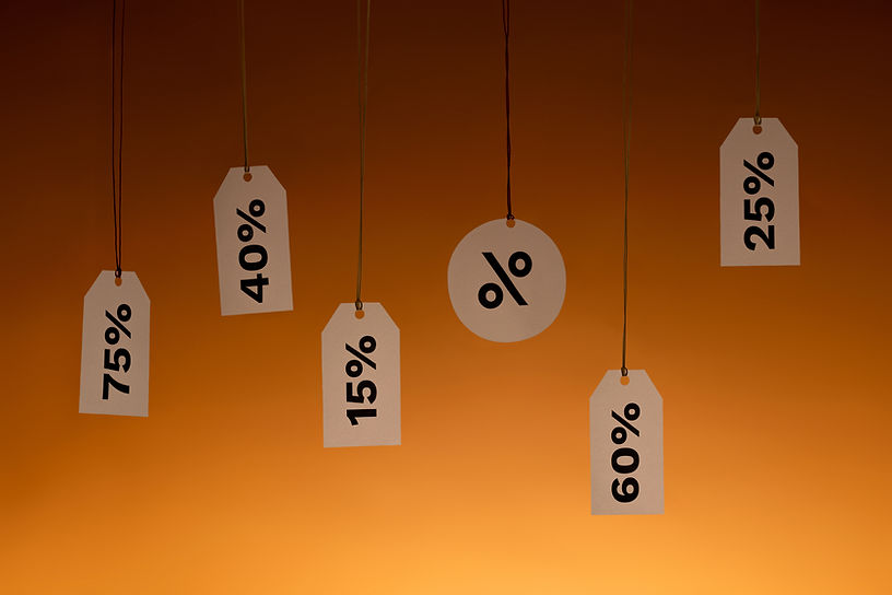 Hanging Discount Tags