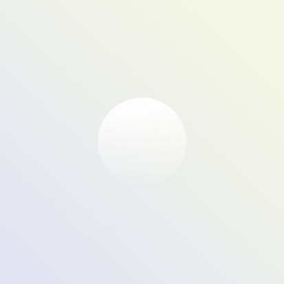 Esfera de gradiente minimalista
