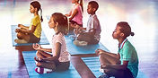 Children Practicing Yoga