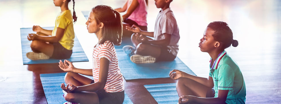 School Wellness Programs - mindfulness, yoga, soundbath, breath, meditation, nervous system regulation, improved focus