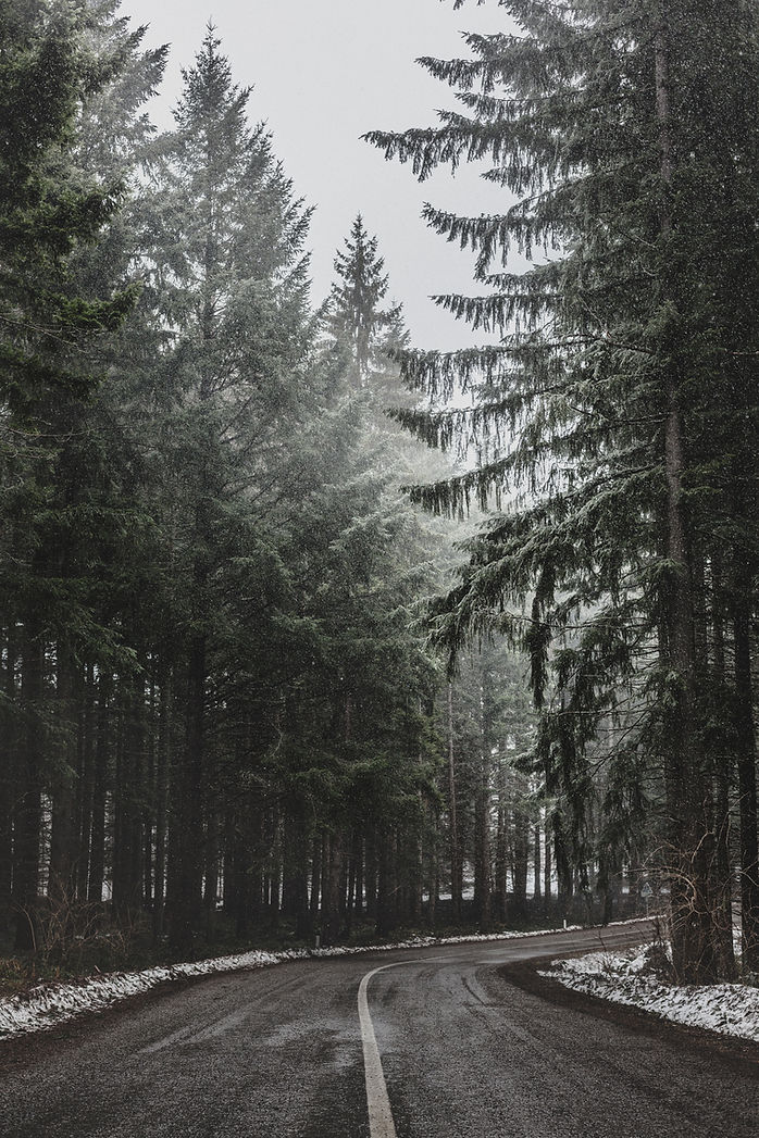 Snowing