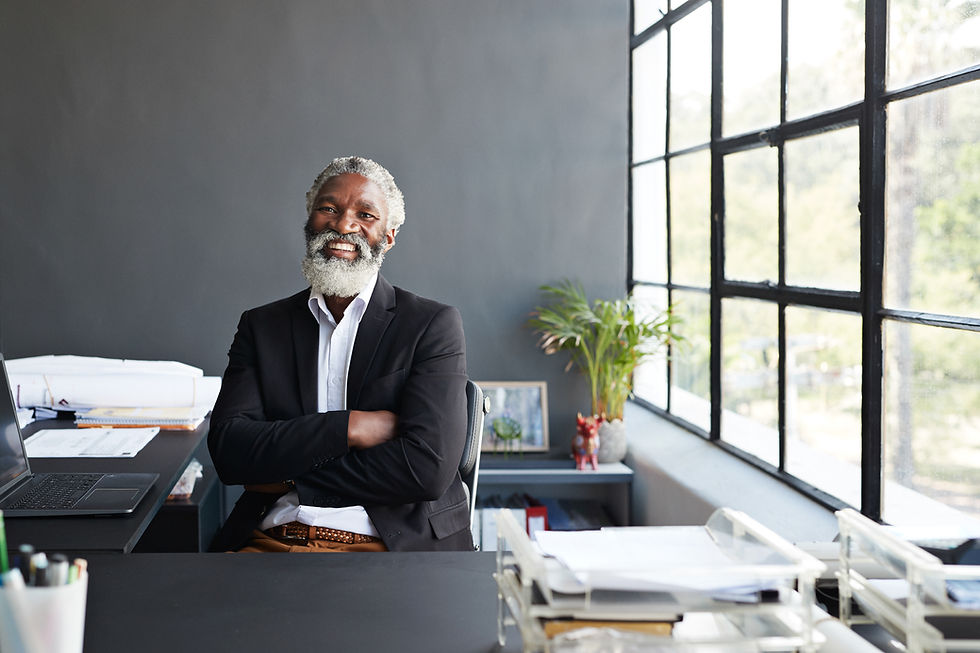Smiling Professional Man