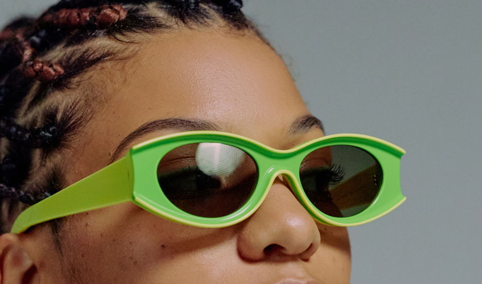 Neon Green Sunglasses