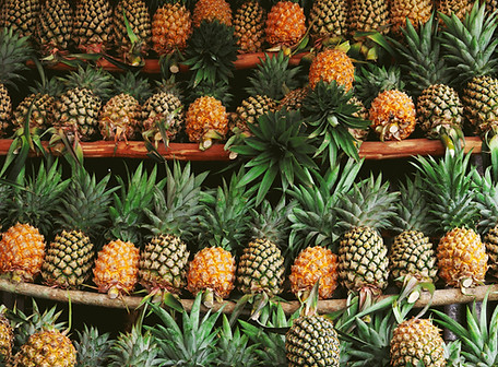 lots of pineapple