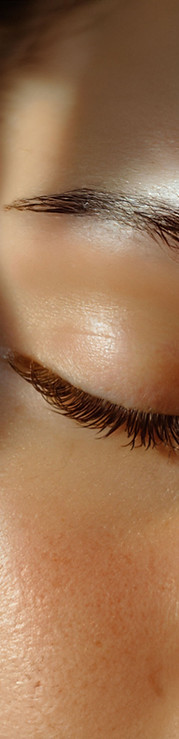 Close-up of woman's face