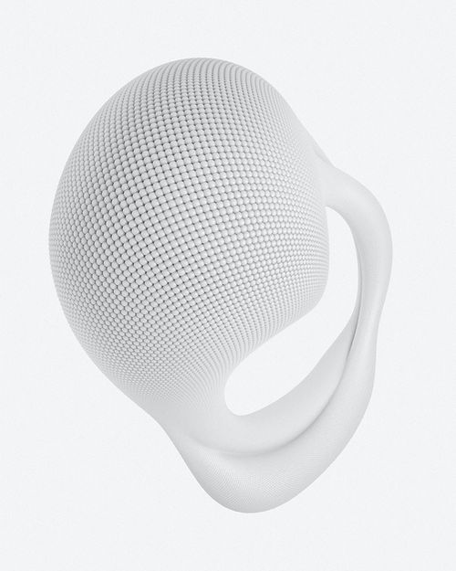 White Abstract Shape